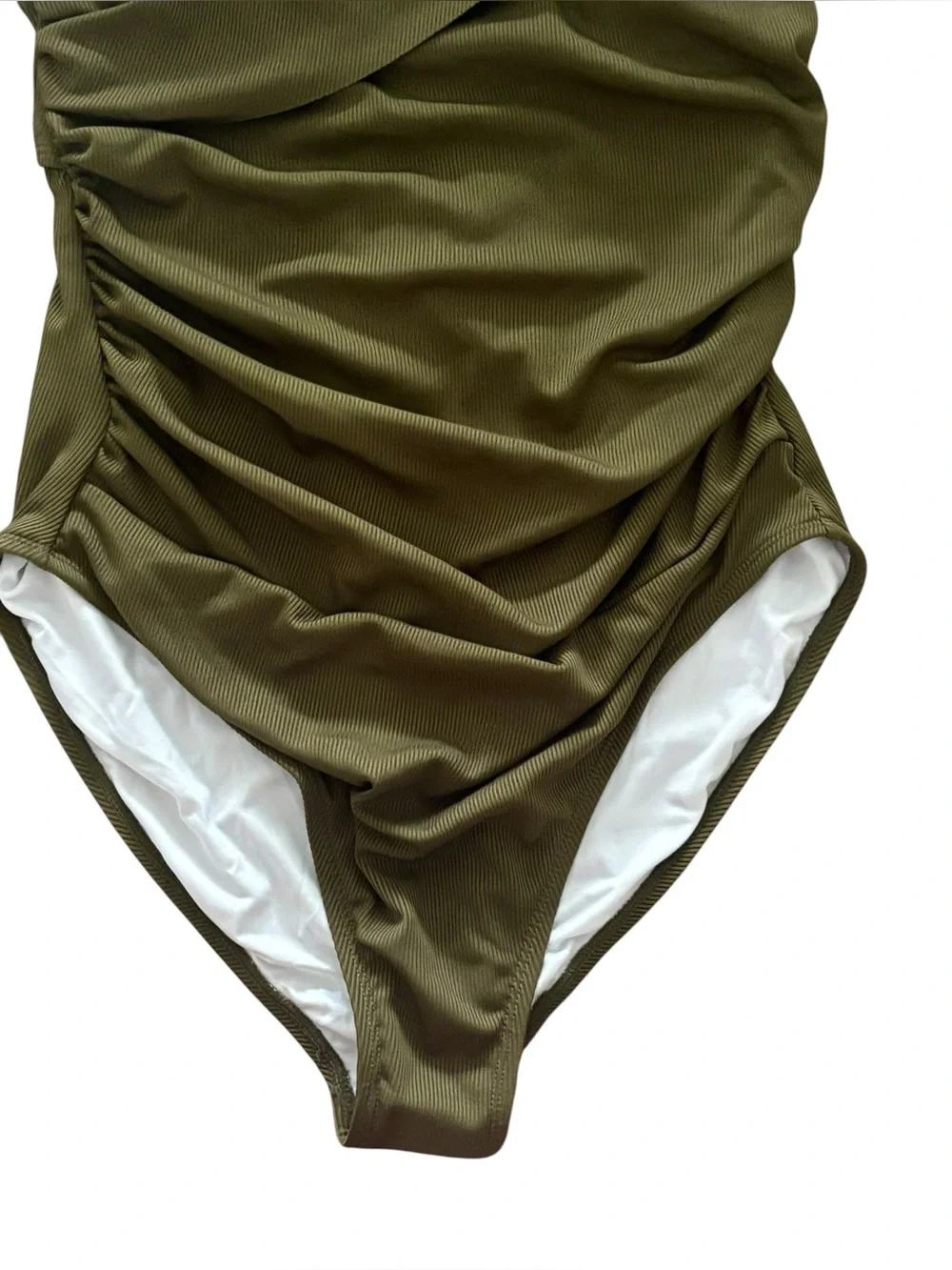 Cupshe Olive Green One-Piece Swimsuit